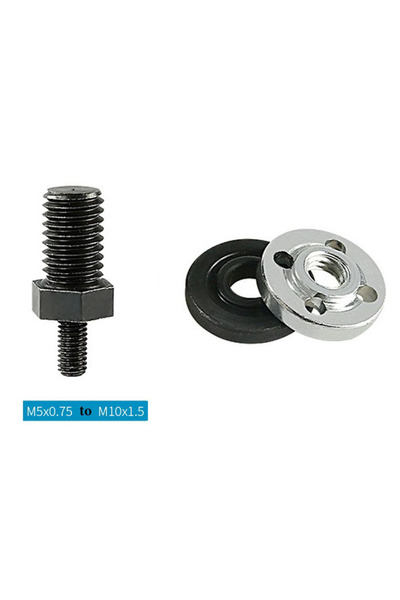 Choice rod with plate Grinding Adapter Rod 5mm To 10mm For Mini Angle Grinder...