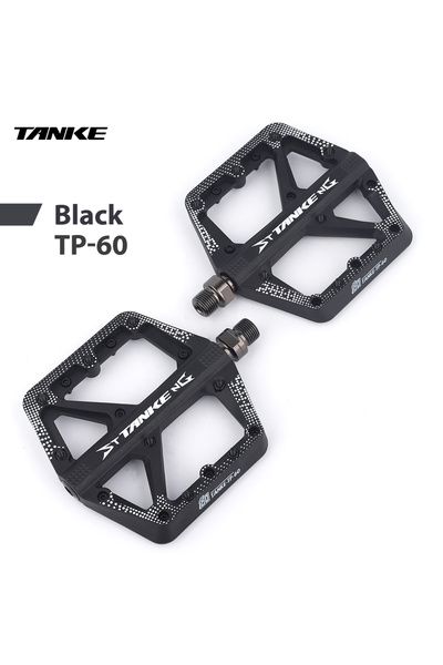 Choice Black TANKE MTB Bike Nylon Pedal Widen Non-slip DU+1 Bearing Bicycle M...