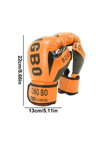 Choice Orange1 1 Pair Punching Training Workout Fight Exercise Mitts Kids Lea...