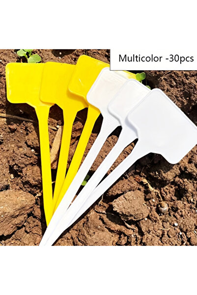 Choice 30pcs Multicolour 30pcs Plant Tags, Horticultural Signage, Flower and ...