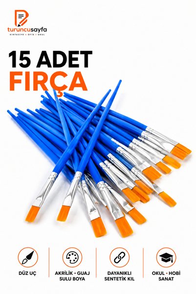 everart 15 Adet, Akrilik Boya, Guaj Boya, Parmak Boya, Sulu Boya, Yağlı Boya ...