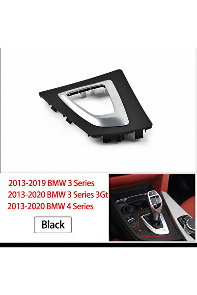 Choice12 غطاء ناقل الحركة الفضي لسيارات BMW الفئة 3 و4 طراز F30 F31 F34 LHD، ...