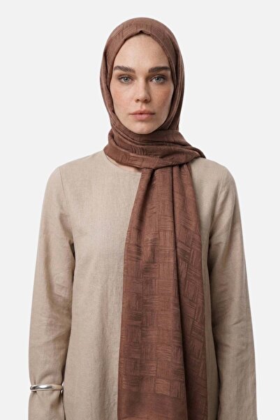 Mooncorn Șal Noria cu model Ayrobin Jacquard