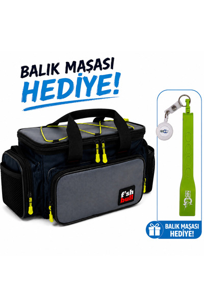 FİSHCOİN Fishbull Galaxy Balıkçı Ekipman Çantası Maşa Hediyeli