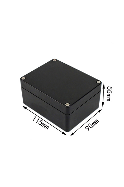 Choice9 115-90-55 Black Box Outdoor Waterproof Case Plastic Box Electronic Pr...