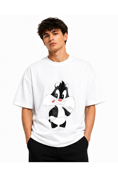 Inscriptie Unisex Βαμβακερό T-Shirt Υψηλής Ποιότητας  "Baby Sylvester "