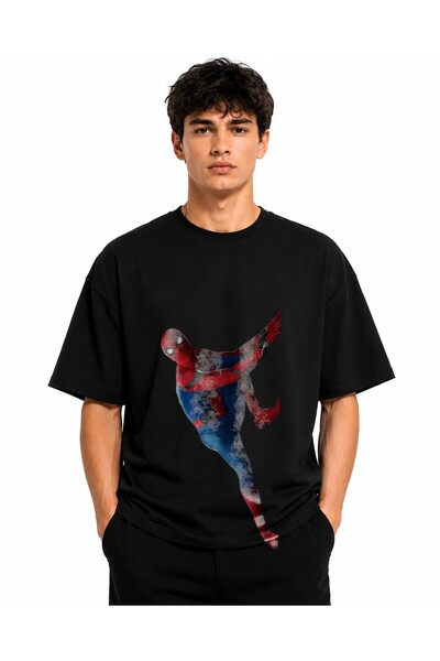 Inscriptie Tricou Unisex Bumbac Premium Casual " SpiderMan homecoming "
