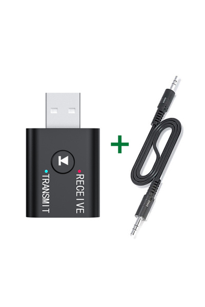 Choice لا يوجد كابل RCA، جهاز إرسال واستقبال صوتي 2 في 1 بتقنية بلوتوث 5.0، 3...