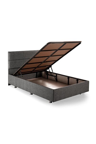 Niron Yatak Niron Silver Baza Ve Başlık Seti 120x200 Cm Tek Kişilik Kaydırmaz...
