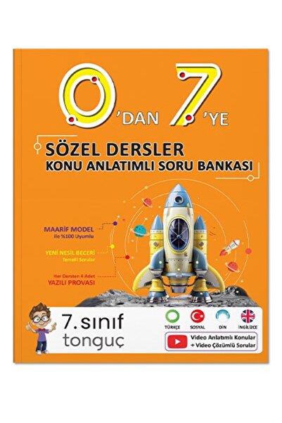 Tonguç Yayınları Tonguç 0 Dan 7 Ye Sözel Konu Anlatımlı Soru Bankası