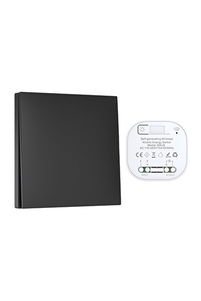 choice2 مفتاح لاسلكي ذكي أسود 1-1 بدون بطارية IP44 RF433، 1/2/3 أزرار، لوحة 8...