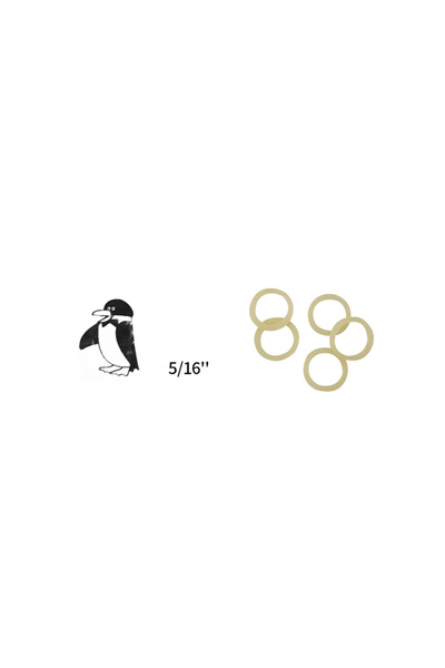 Choice3 3.5OZ Penguin 100pcs dental yellow elastomer latex rings, braces, den...