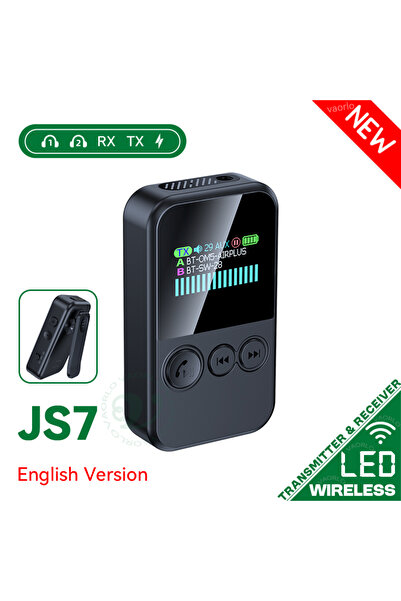 choice2 جهاز استقبال وإرسال صوتي بلوتوث 6.0 JS7 (بالإنجليزية) متعدد النقاط مع...