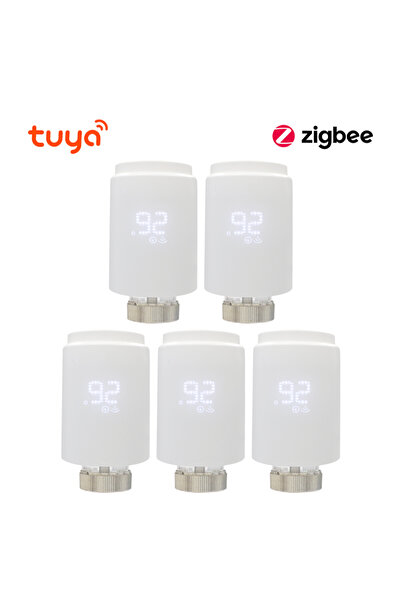 Choice5 Other ME172 5PCS Tuya Smart Home Zigbee 3.0 Thermostatic Valve Radiat...