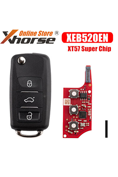 Xhorse جهاز تحكم عن بعد XEB520EN لسيارات فولكس فاجن B5 مع شريحة XT57B فائقة ا...