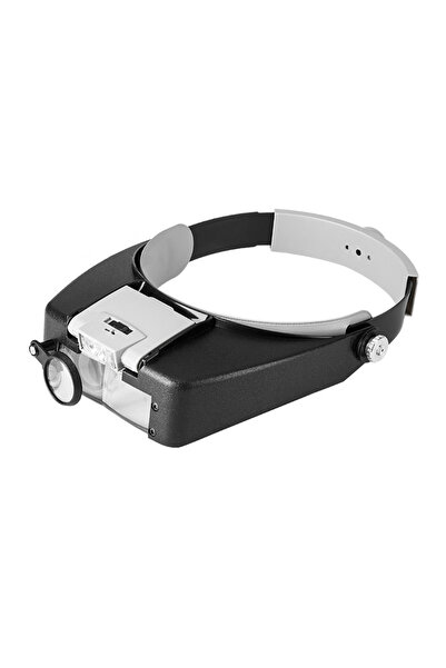 Choice 1.5x 3x 8.5x 10x 10X Headband Glasses Magnifying Adjustable Size LED M...