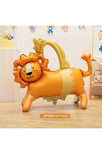 Choice Other Jumping Lion Children's Day Circus Ballons Clown Standing Balloo...