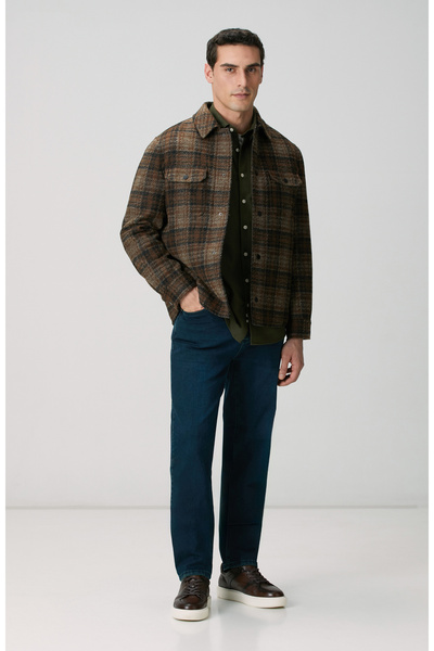 Network Lacivert Örme Denim Pantolon
