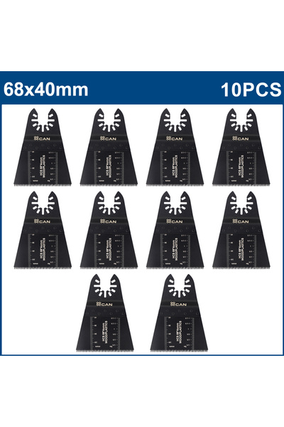 Choice 10pcs XCAN 1/5/10pcs 68mm Oscillating Saw Blade Multi-Function HCS Saw...
