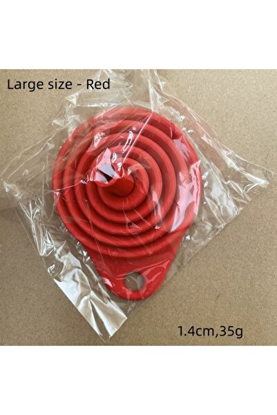Choice13 1pcs red L 1/3/5/10 Pcs Mix S M L Funnels for Filling Bottles Kitche...