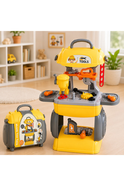 Salamandra Kids Интерактивен комплект за ролеви игри, Детска работна маса за ...