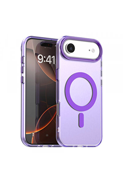 Apple Husa MagSafe pentru iPhone 17 Air, Techsuit, CandyCase, Mov