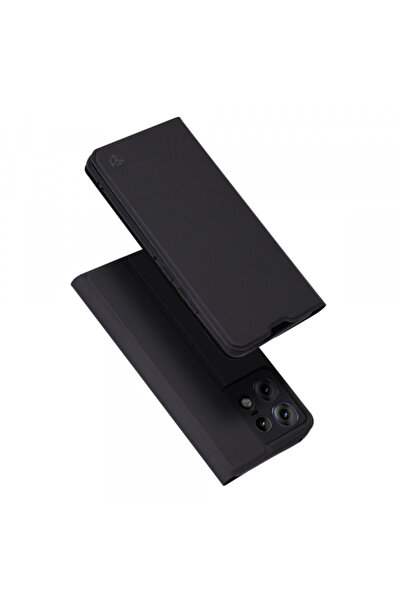 Motorola Husa pentru Edge 50 Pro, Techsuit, Magskin Book, Neagra