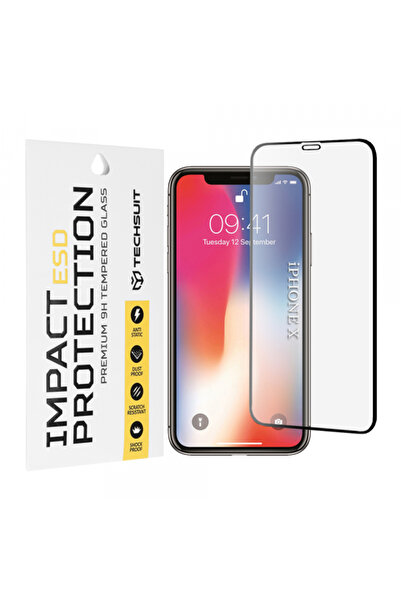Apple Folie de protectie Ecran Techsuit pentru iPhone 11 Pro / XS / X, Sticla...