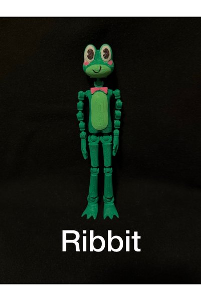 Modellio3D The Amazing Digital Circus Ribbit 22 cm Hareketli Figür