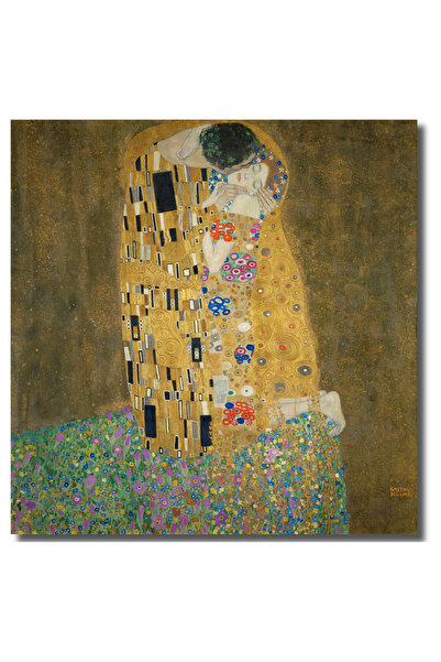 Rosaart Gustav Klimt The Kiss, Öpücük Posteri, Klasik Sanat, Çerçevesiz Poste...