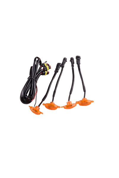 OEM Φώτα όγκου οχήματος LED πορτοκαλί 12V 4 τεμάχια – ΟΕΜ