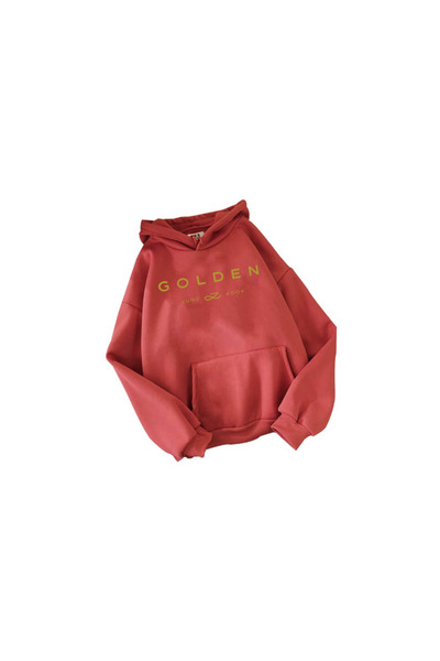 LU DUE Jungkook Printed Hoodies 3 Thread Combed Cotton Sweatshirt Cotton Sard...