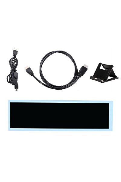 Choice1 With white case New 8.8 Inch Long Strip LCD Screen 1920*480 HD-MI Dri...
