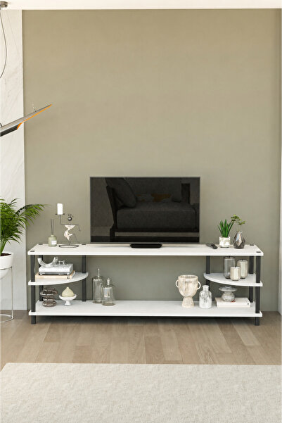 Remaks Neoline 150 cm Tv Ünitesi | Modern Tv Sehpası | - Beyaz