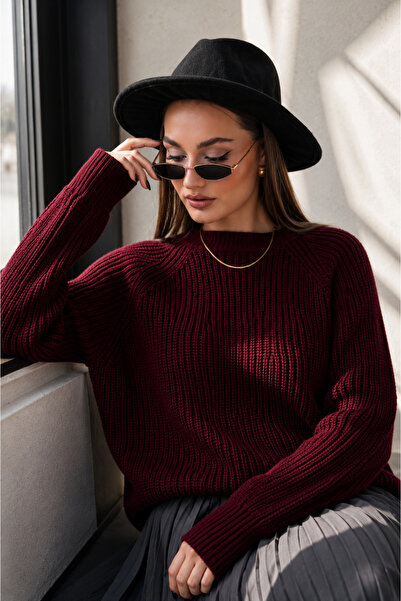 ŞİMAL Γυναικείο πλεκτό πουλόβερ Half Fisherman Knitwear 255083 -