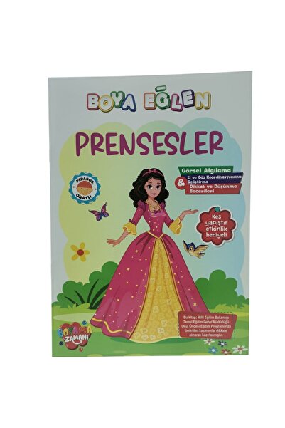 Koloni Kitap Boya Have Fun Painting Princesses