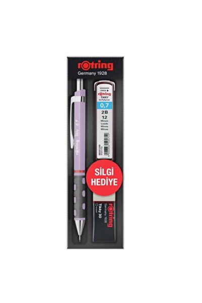 Rotring Tikky Versatil Lilac Pen 0.7+Min+Eraser Gift
