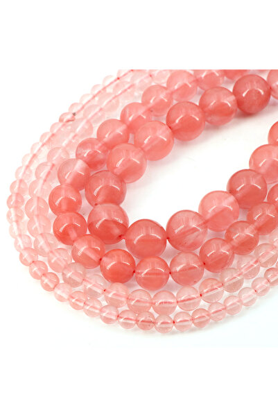 Choice82 6mm (58-61 pcs) Cherry Quartz Natural Stone Beads Blue Tiger Eye Cry...