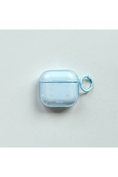 Choice5 for AirPods Pro3 Blue Simple Transparent Blue Yellow Glossy Protectiv...