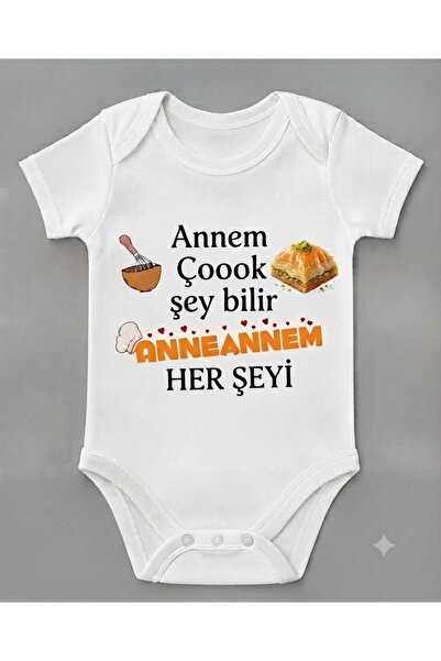EYDUBABY My Mom Knows Too Much, My Grandmother Knows Everything, Baby Bodysui...
