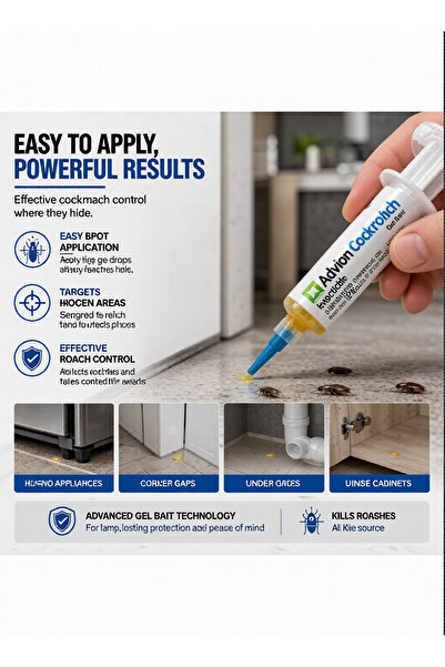 Syngenta Advion ADVISION Cockroach Gel 30g