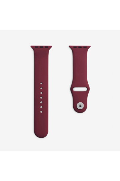 Quse Apple Watch Series 10/11 42mm & 41mm/40mm/38mm ile Uyumlu Silikon Kordon...