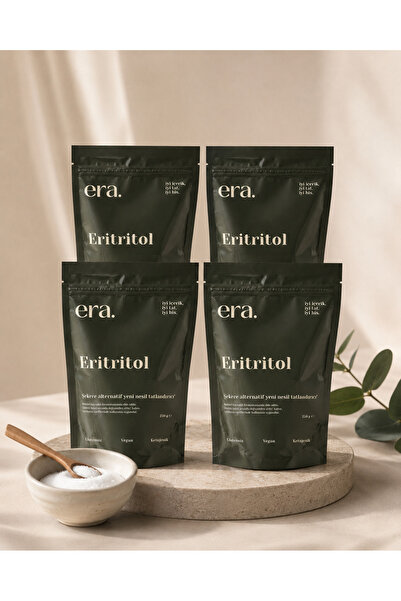 Era Gurme Ketojenik Diyete Uygun Eritritol Tatlandırıcı 1 Kg - KRİSTAL -