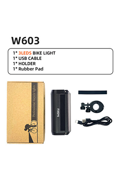Choice 3LEDS 2000mAh Fivemi Bicycle Light Front 10000mAh Bike Light Power Ban...