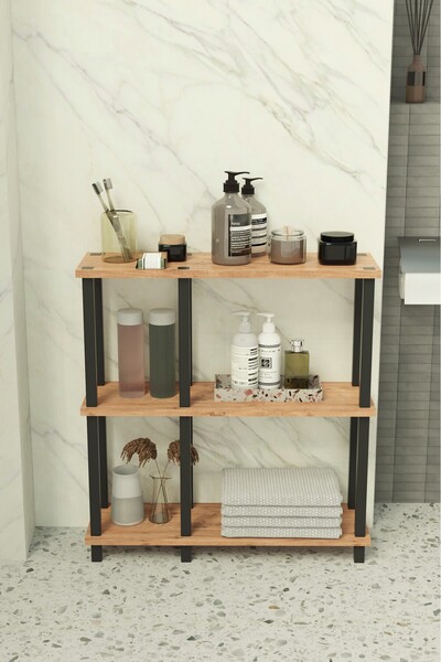Remaks Terada 3 Katlı Banyo Düzenleyici | Çok Raflı Banyo Organizeri | Çok Am...