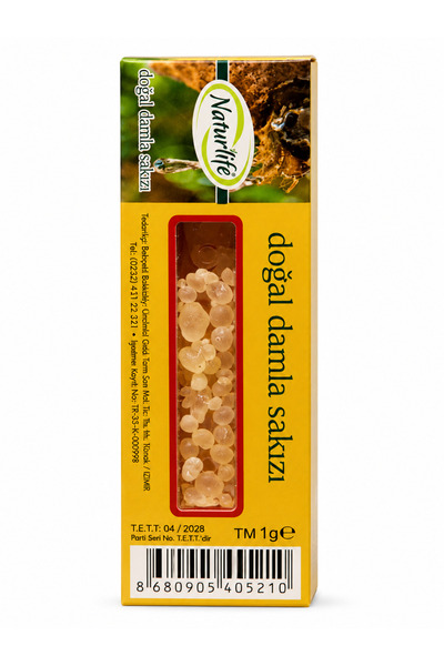 Can Kardeşler Kuruyemiş Aşurelik - Doğal Damla Sakızı - 1 g
