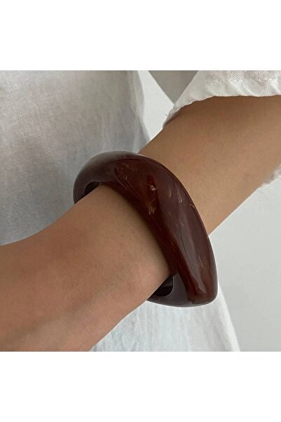 Choice3 Style 3 Ingemark 3 Styles Boho Resin Stacked Round Bangles for Women ...