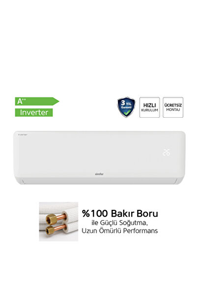 Simfer Split Klima A ++ Inverter 9.000 BTU R32 (Ücretsiz Montaj)