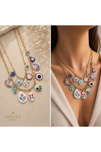 ADELYA CONCEPT قلادة بتعليقة على شكل شخصية ZRA