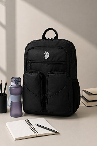 U.S. Polo Assn. يو اس بولو. أسن. مجموعة حقائب مدرسية للجنسين PLSET2411112